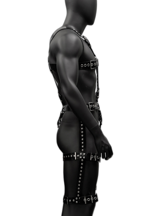 Silicone Full Body Harness