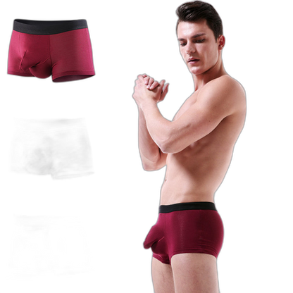 3 Pack Modal Dual Pouch Mens Underwear
