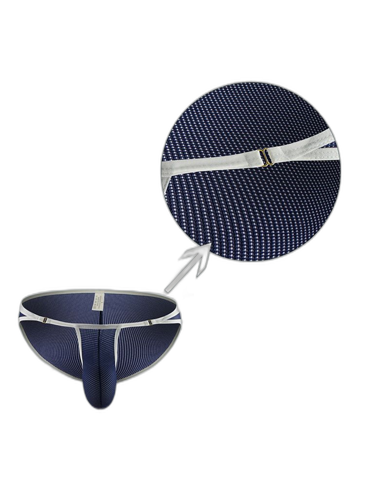 3 Pack Men's Stay-Cool  Day-Long Comfort Supportive U-Pouch Soft Bikini