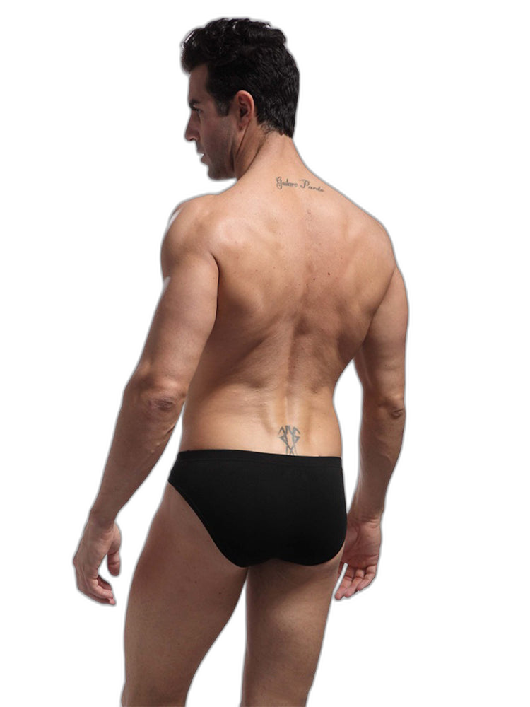 2 Pack Men's Comfortable Cotton Large Pouch Sports Bikini