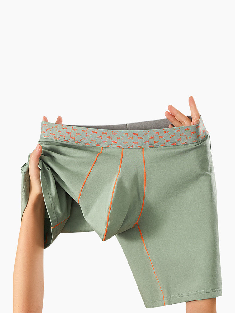 2 Pack Men's Cotton Casual Sporty Mid-Rise Sexy Pouch Midway Briefs