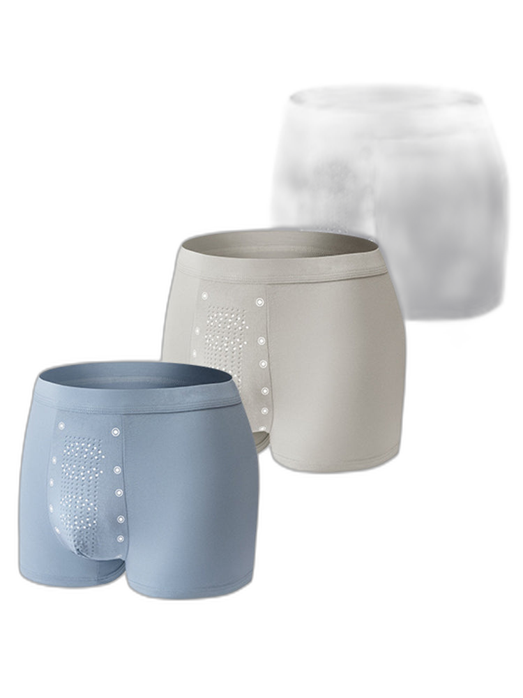 Men’s High Elastic Granule Massage Trunks