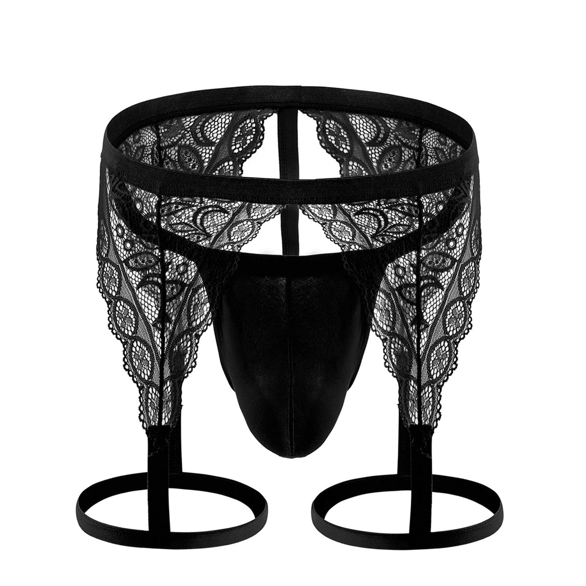 Men's Lace Garter Underwear