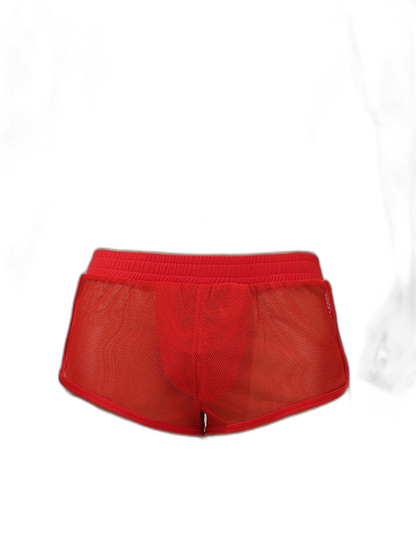 Men’s Sexy See Through Mesh Boxer Shorts