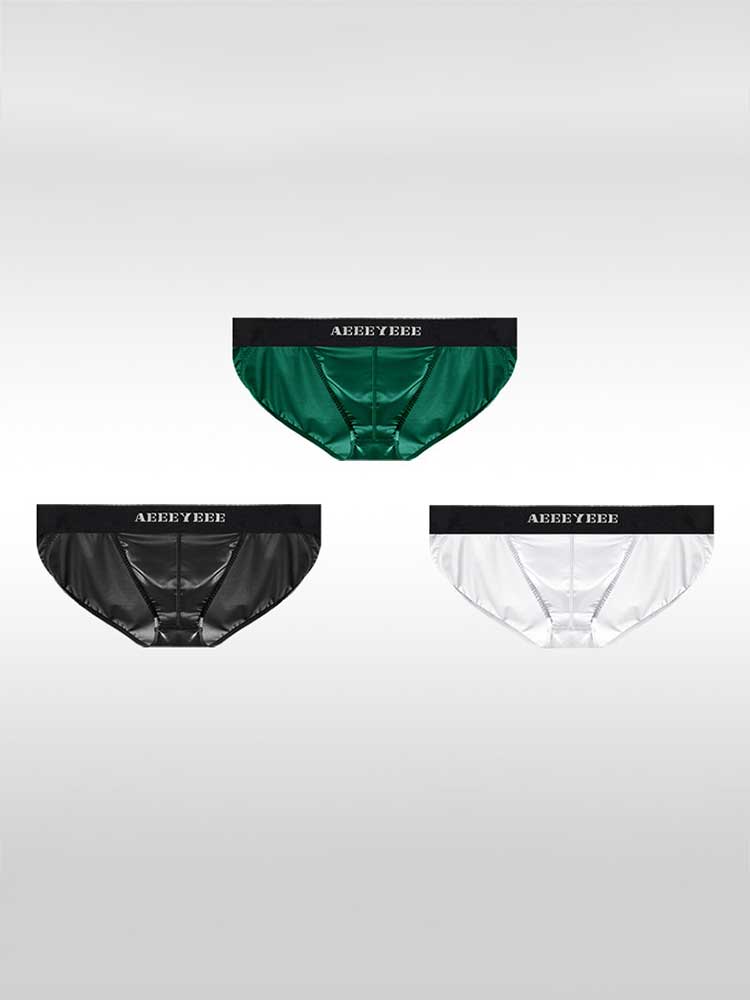 Men's Wide Waisted High Fork Sexy U-Convex Briefs