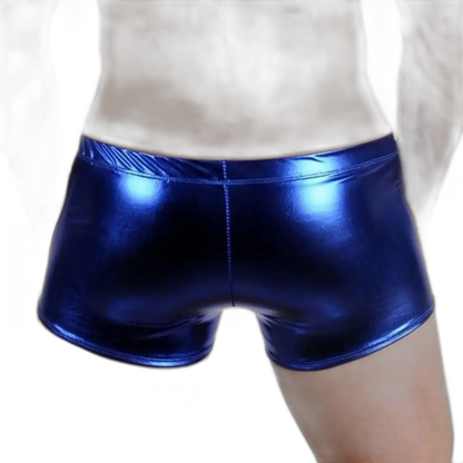 Super Booty Drawstring PU Leather Boxers