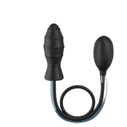 Spiral - Inflatable Butt Plug - Silicone Anal Plug