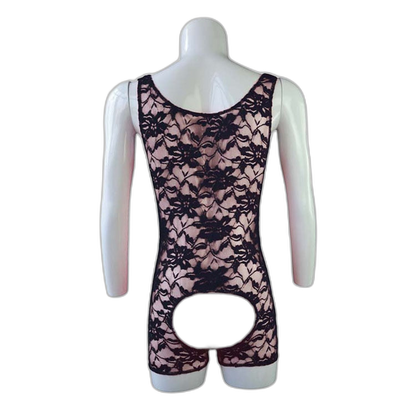 Dainty Delight Open Lace Bodysuit