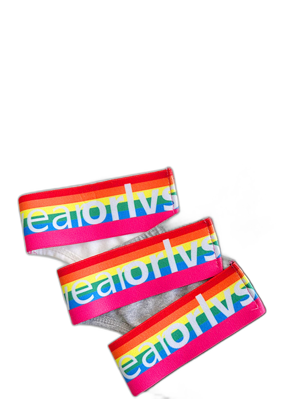 2 Pack Men’s Sexy Rainbow Bikinis