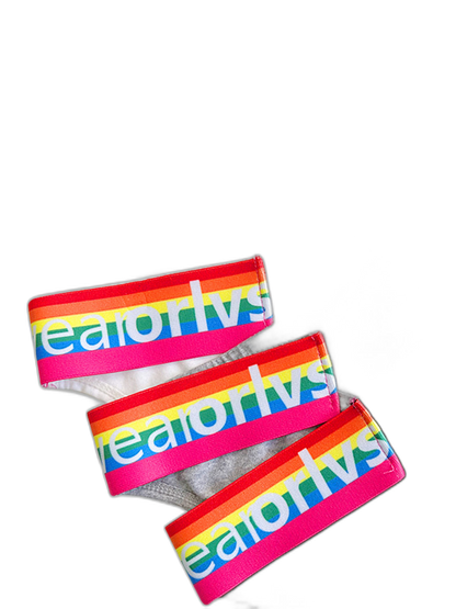 2 Pack Men’s Sexy Rainbow Bikinis