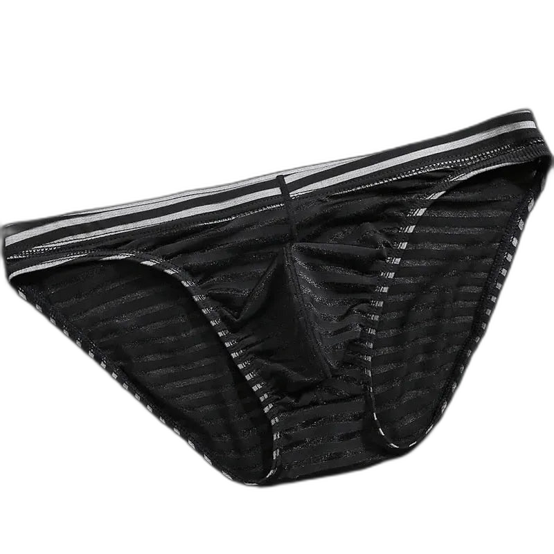 Striped Transparent Briefs