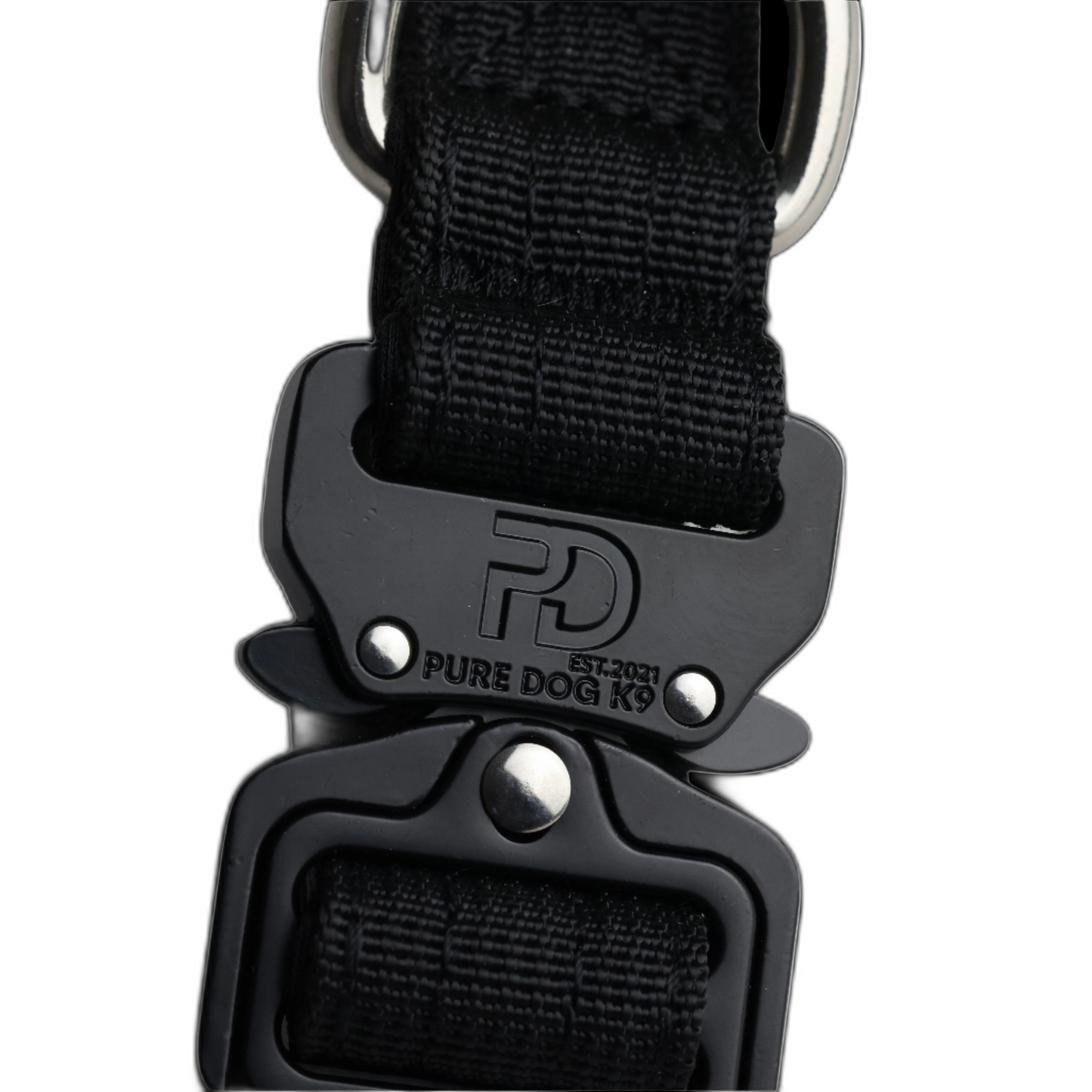 Pure Dog K9 Tactical Collar Black