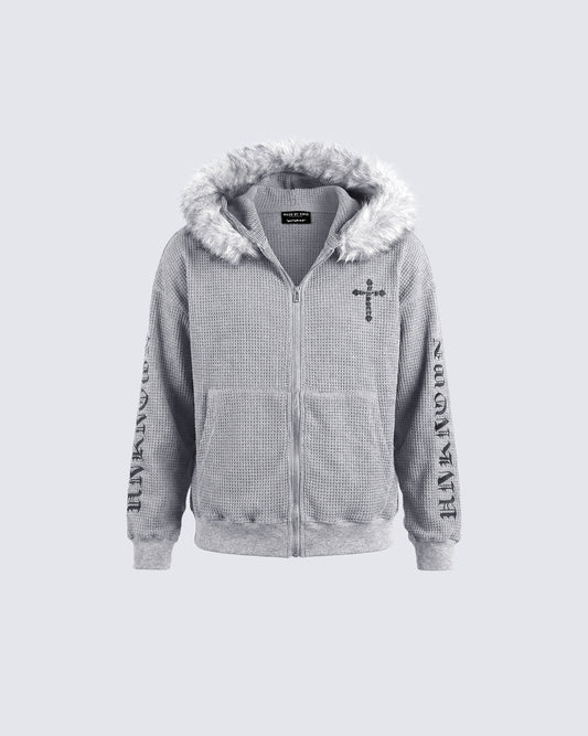 Vintage Embroidered Hoodie