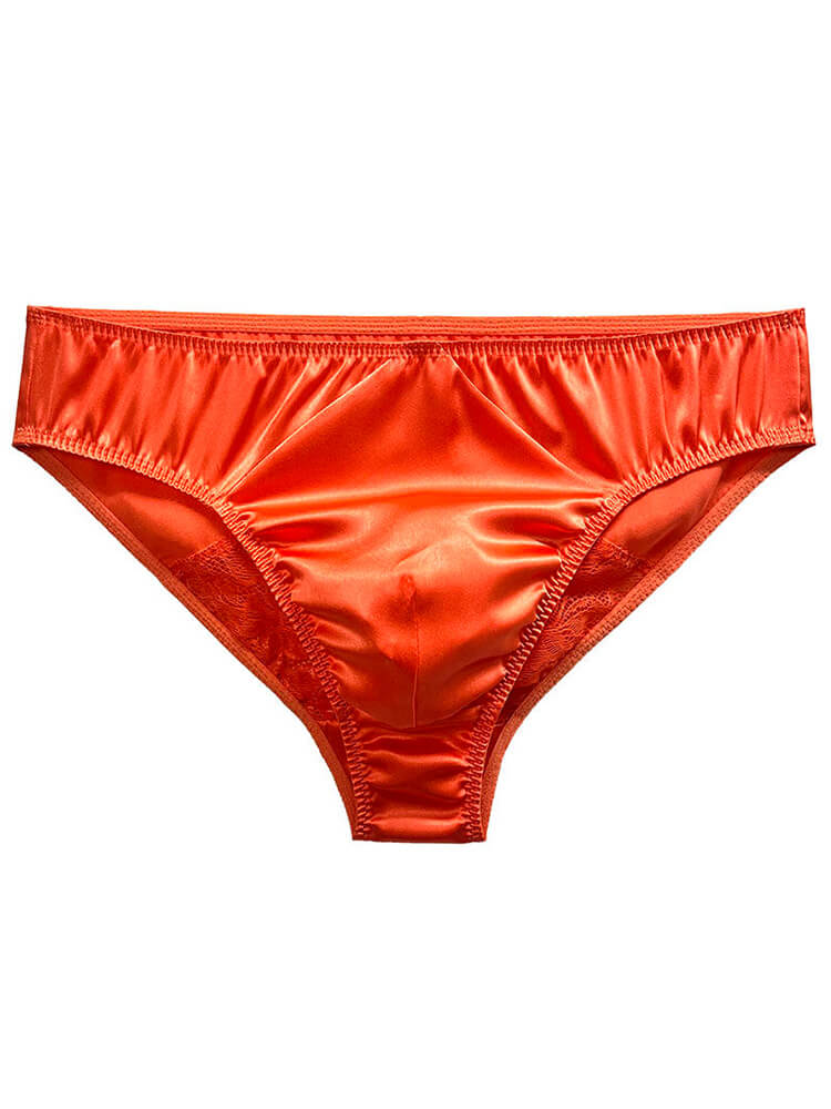 Men's Sexy Soft Mulberry Silk Seamless Briefs