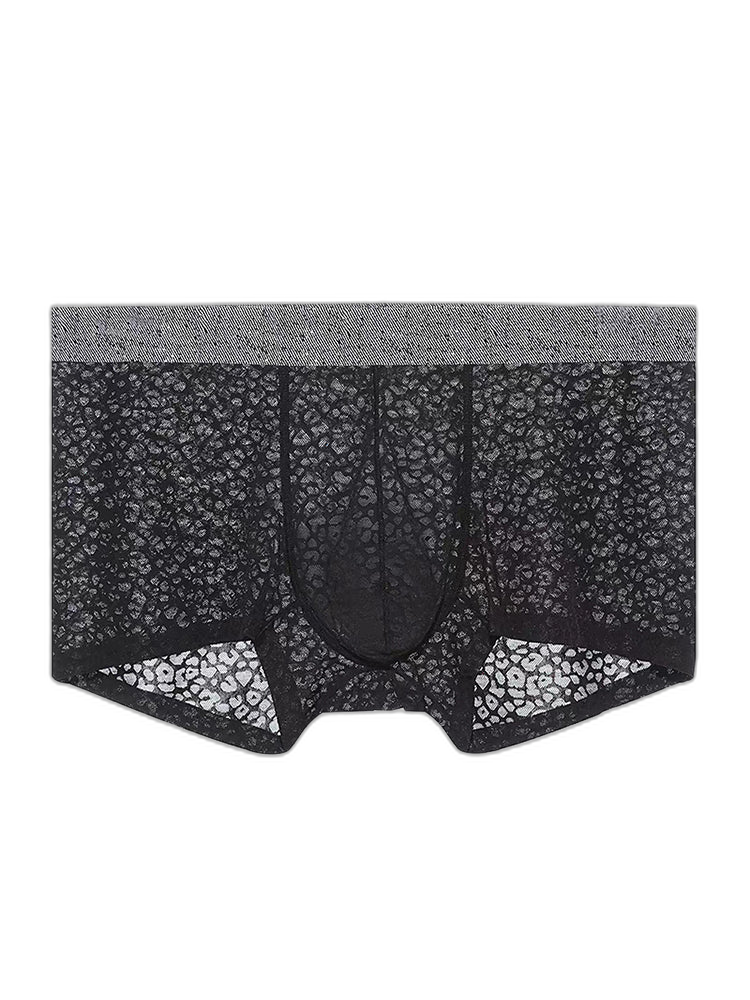 3 Pack Men's Lace Breathable Sweat-Wicking Trunks