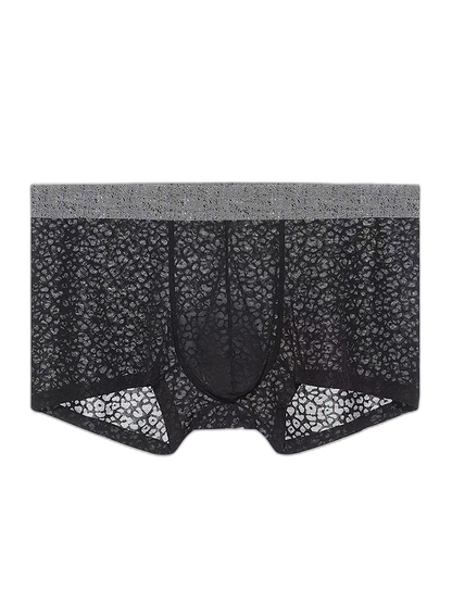 3 Pack Men's Lace Breathable Sweat-Wicking Trunks
