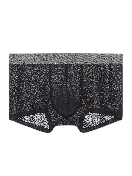 3 Pack Men's Lace Breathable Sweat-Wicking Trunks