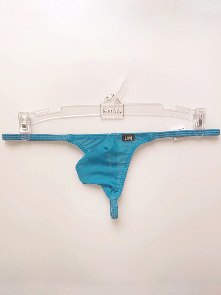 Men's Ultra Thin Mesh Sheer Mesh Thong