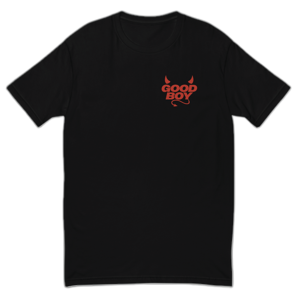 Good Boy Devil Fitted T-Shirt