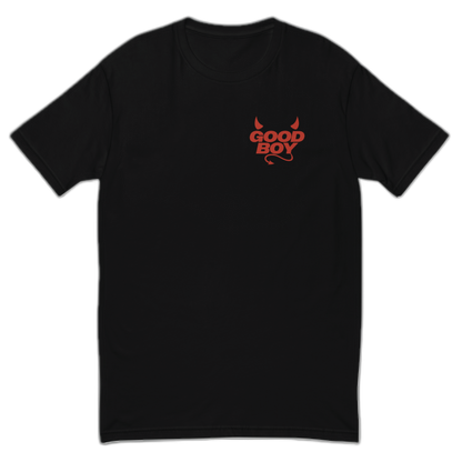 Good Boy Devil Fitted T-Shirt