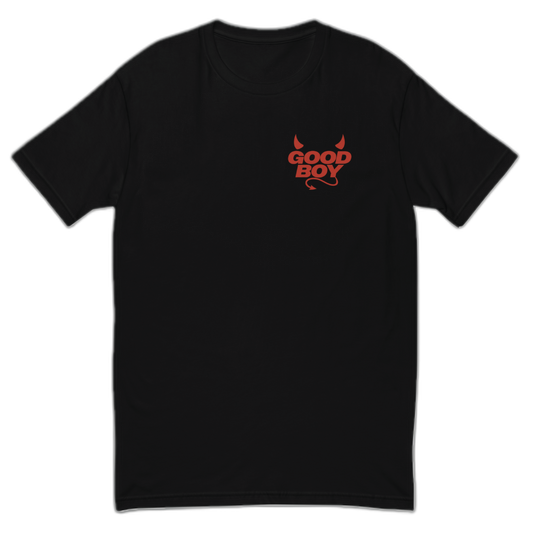 Good Boy Devil Fitted T-Shirt