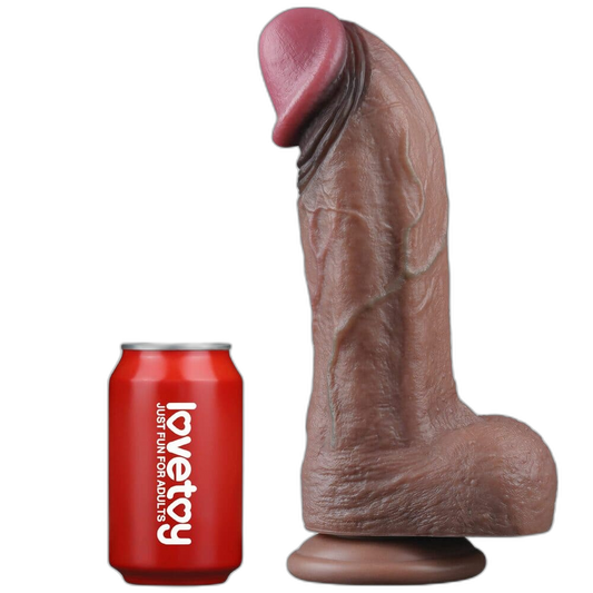 Zeus - 11 Inch Handmade Dual Density Dildo - Realistic Dildo
