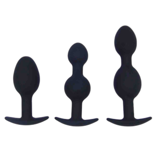Silicone Butt Plug Multi-Bead