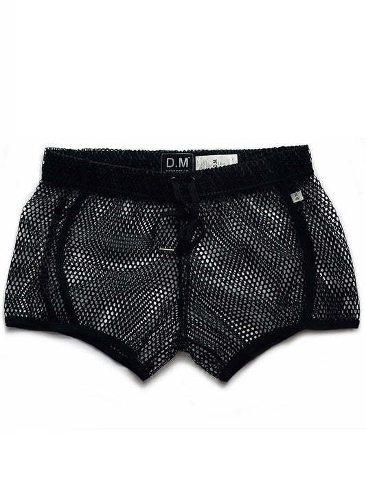 D.M Sexy Mesh Breathable Home Boxer Shorts
