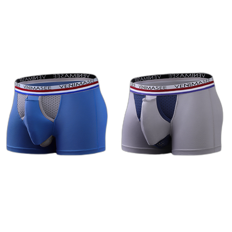 Men's Multi-function Up-pouch Boxer Briefs