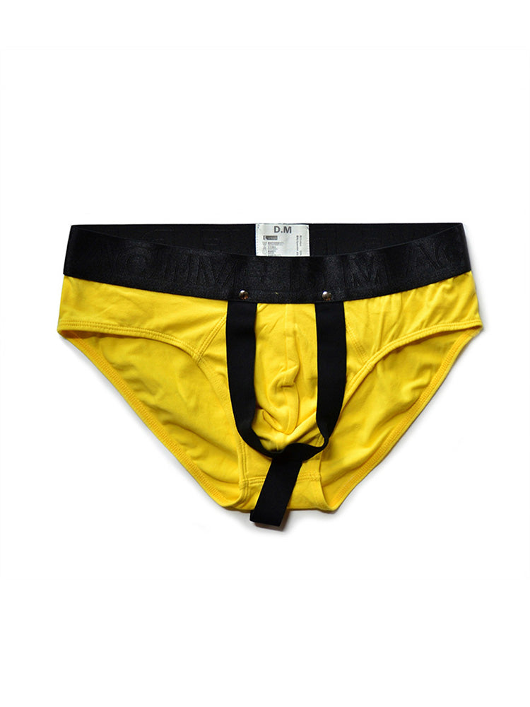 D.M Simple Cotton Suspender Briefs