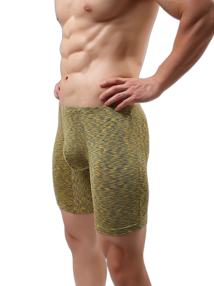 Men's Sport Anti-chafing Large Pouch Boxer Briefs
