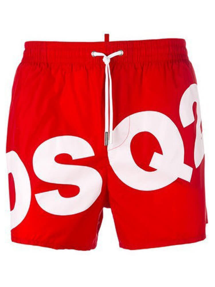 Men's Letter Print Athletic Outdoor Beach Shorts