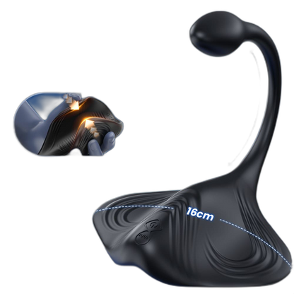 Manta - Ray Shape Prostate Massager - Anal Vibrator