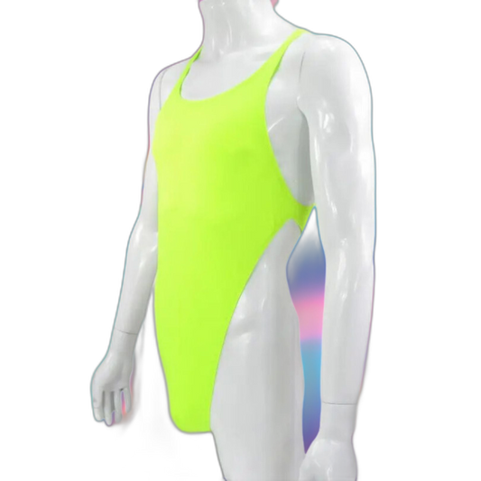Bright Lights Big Package Men's Neon Bodysuit