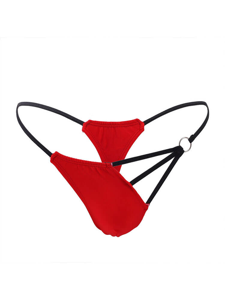 Men's Sexy Cut-Out Thin Straps Thong