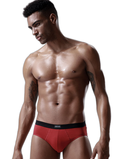 4 Pack Cotton Support U Convex Pouch Briefs