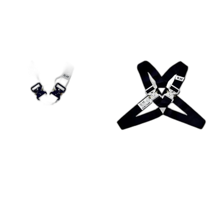 Metal Buckle Chest Strap Harness