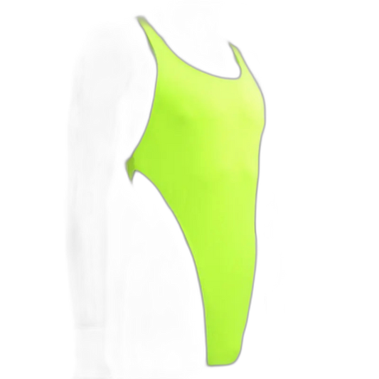 Bright Lights Big Package Men's Neon Bodysuit