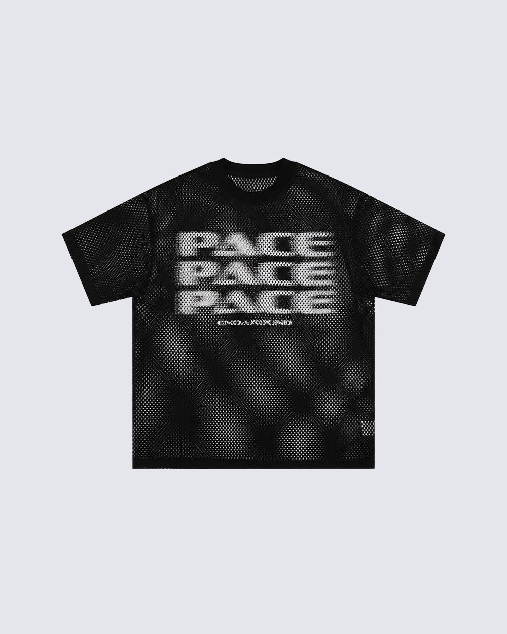 Y2K Racing Graphic Mesh New Short Sleeve Tee
