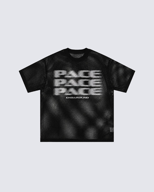 Y2K Racing Graphic Mesh New Short Sleeve Tee