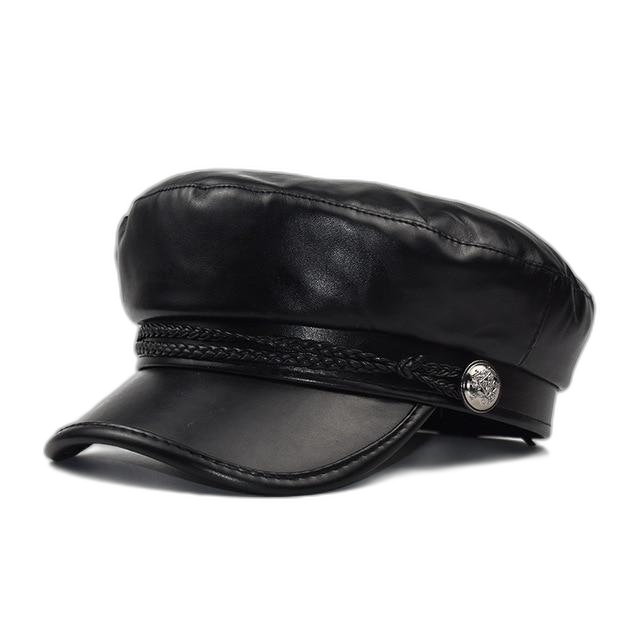Kinky PU Leather Cap