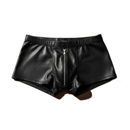 Latex Zip Fetish Boxers