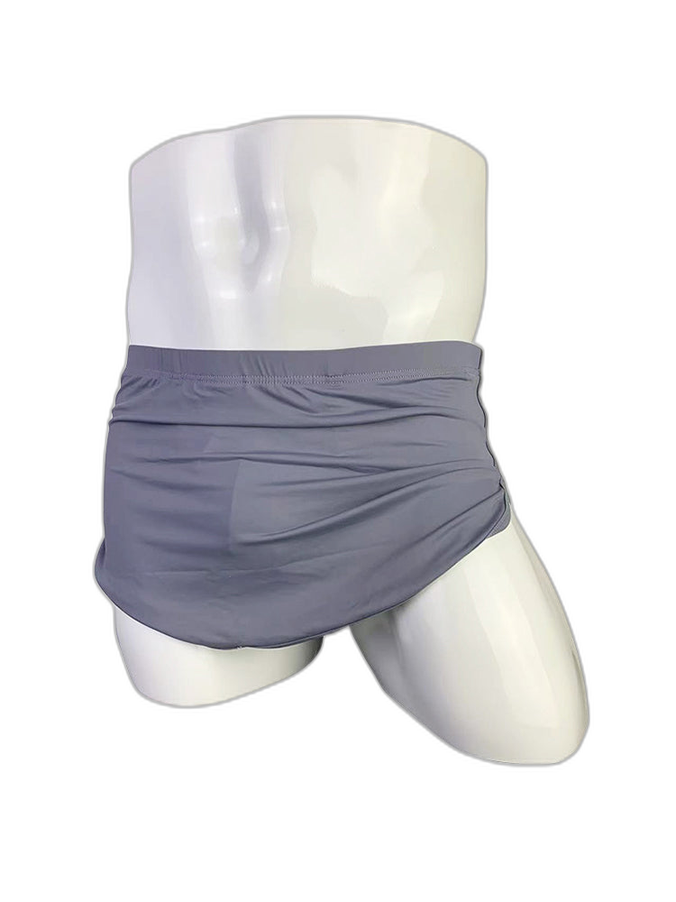 Men's Detachable Ice Silk Underwear Home Pants