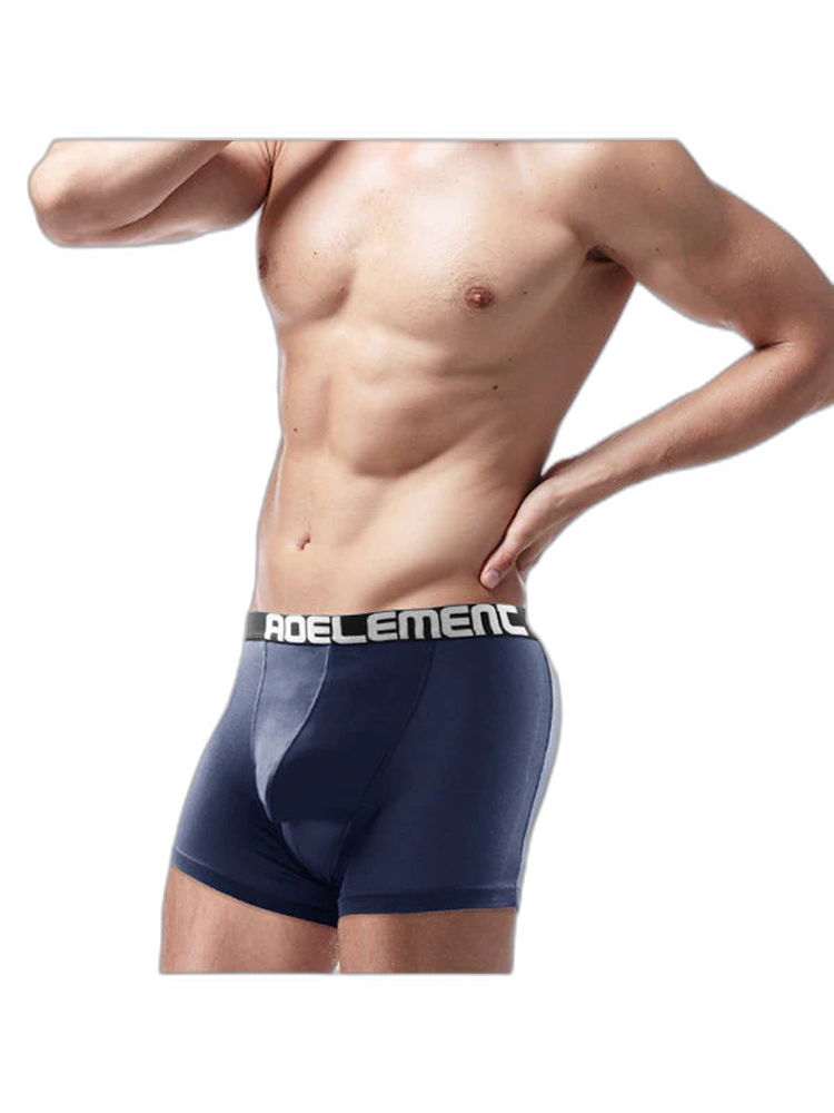 Aoelemen 2 Pack Modal Stretch Separate Pouch Boxer Briefs
