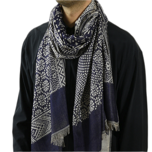 Mosaic Linen Pashmina Scarf