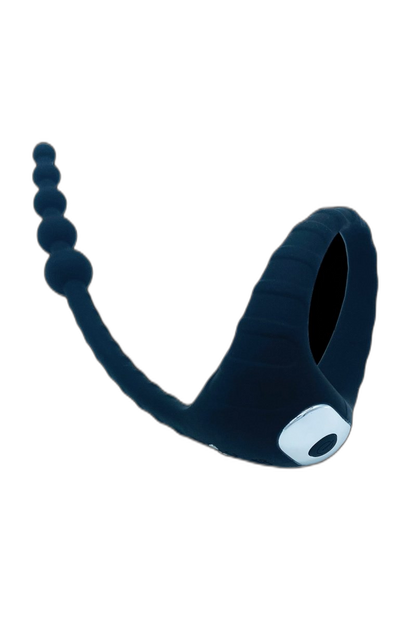 Dual Stimulation Cock Ring & Anal Beads