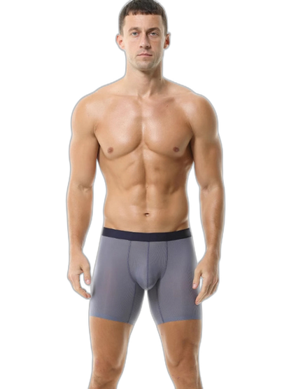 2 Pack Men’s Breathable Athletic Mesh Boxer Briefs