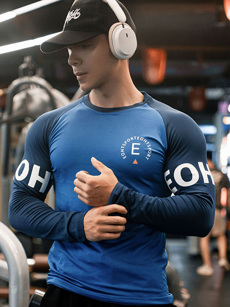 Men's Stretchy Quick-drying Fitness Top