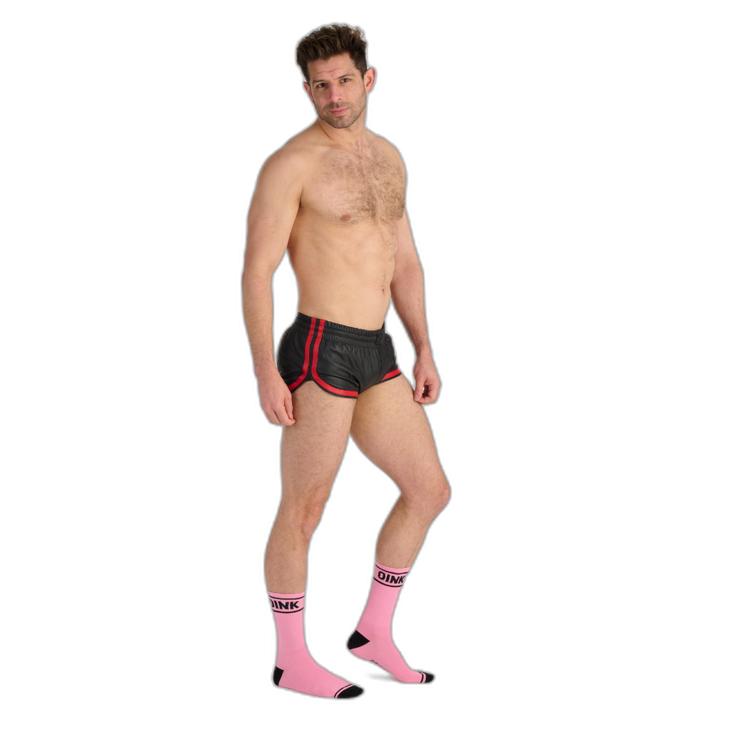 Prowler RED Oink Socks Pink Black