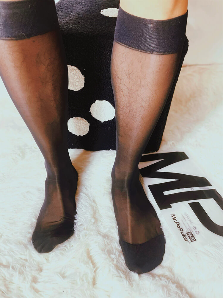 Men's Elastic Breathable Business Calf Socks